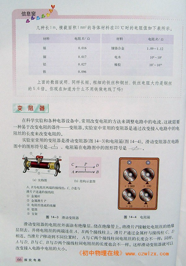 14.1电阻和变阻器3