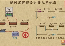 “乐乐课堂”初中物理教学视频素材：《欧姆定律》19欧姆定律综合计算之单状态