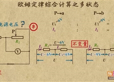 “乐乐课堂”初中物理教学视频素材：《欧姆定律》20欧姆定律综合计算之多状态
