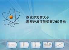 【淘知学堂】人教版八年级物理下册《10.2 探究浮力的大小跟排开液体所受重力的关系》课程同步实验演示视频