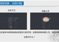人教版八年级物理下册视频微课堂： 10.3物体的浮沉条件及应用